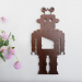 Roboter mit Blume